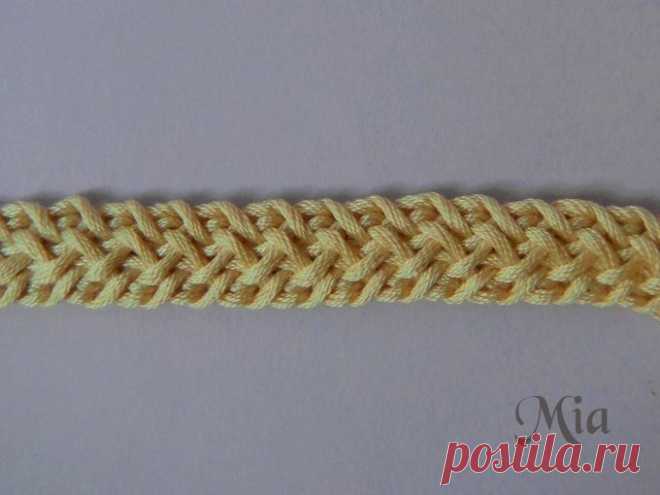 Такого шнура еще не было_крючком_мастер-класс