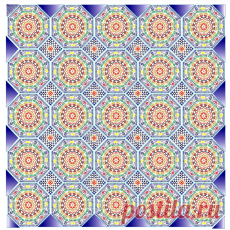 Яркие летние пледы крючком. 5 вариантов со схемами | Вязание с Paradosik_Handmade | Дзен