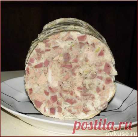 Домашняя куриная колбаска. - Простые рецепты Овкусе.ру