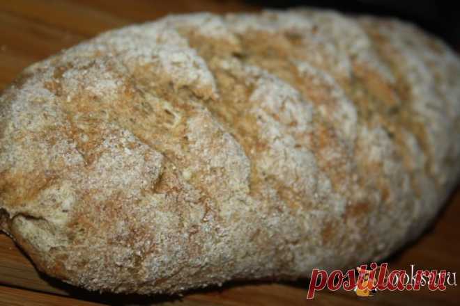 Цельнозерновой хлеб с геркулесом фото рецепт приготовления