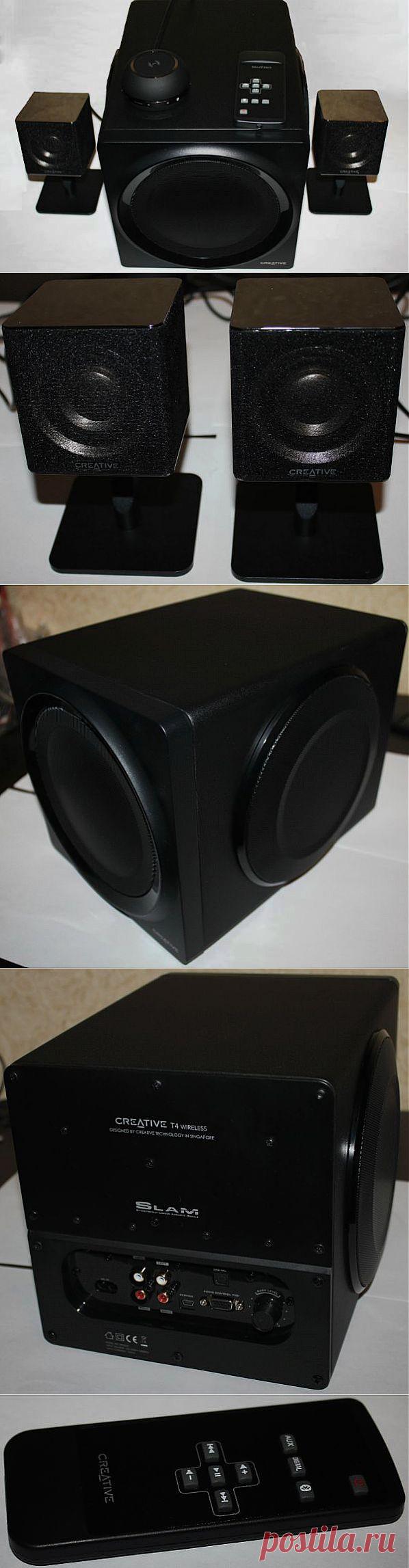 Creative T4 Wireless – компактная аудиосистема с эффектом погружения