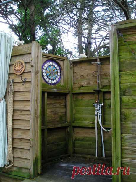 20 самых эффектных летних душей для дачи • НОВОСТИ В ФОТОГРАФИЯХ