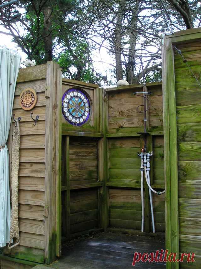 20 самых эффектных летних душей для дачи • НОВОСТИ В ФОТОГРАФИЯХ