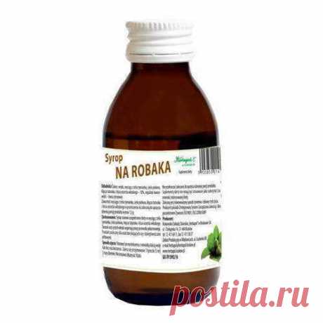 Syrup for the worm 100ml, intestinal ailments, wormwood herb