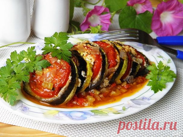 Блюда из баклажанов и кабачков - 40 золотых рецептов!