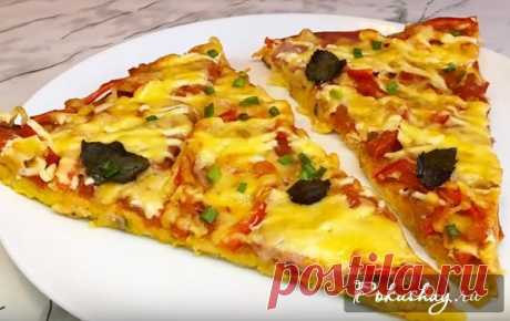 Пицца на сковороде из того, что было: рецепты с фото