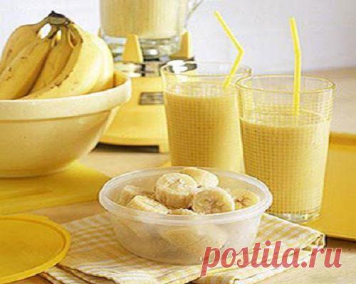 Смузи овсяно-банановый