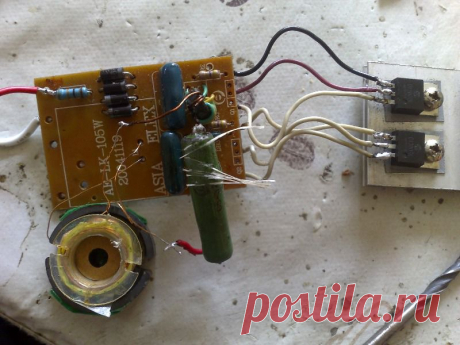 Простейший индукционный нагреватель своими руками - all-he