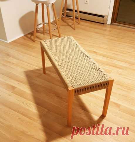 Плетеная мебель своими руками (подборка мастер-классов) / Мебель / ВТОРАЯ УЛИЦА