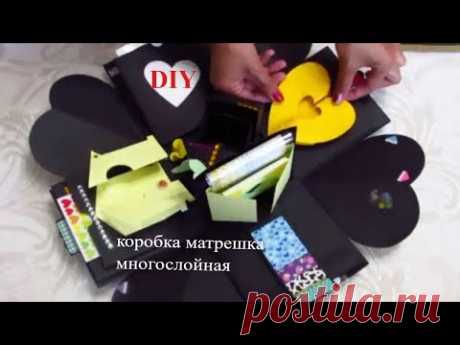 КОРОБКА-МАТРЕШКА подарочная 🎁 РОЗЫГРЫШ  ПОДАРКОВ ДЛЯ ПОДПИСЧИКОВ!!! 🎁 СЮРПРИЗ БОКС 🎁
