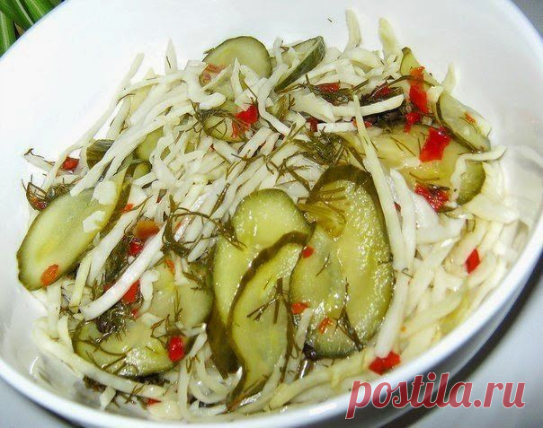 Лучшие кулинарные рецепты: Самый вкусный салат в маринаде