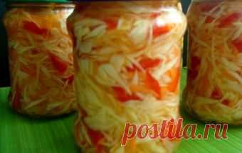 Маринованная сладкая капуста