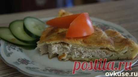 Картофельный пирог с начинкой из куриного фарша - Простые рецепты Овкусе.ру
