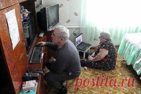 Пока внуки в школе...