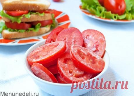 Как заморозить помидоры - рецепт с пошаговыми фото / Меню недели