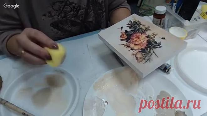 Алевтина Заричная .Вешалка – ключница «Магия летнего вечера»