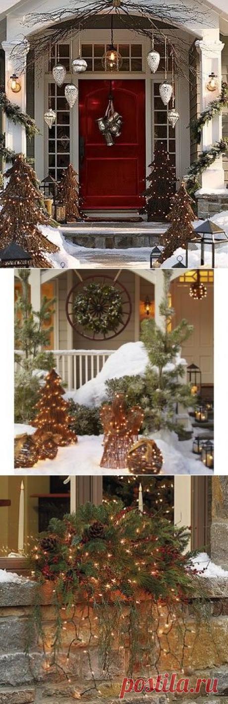 Color Outside the Lines: LOVE ... Christmas Catalog Porches