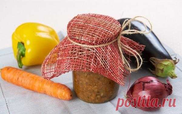 Икра из баклажанов на зиму