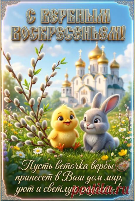Вербное воскресенье картинки
