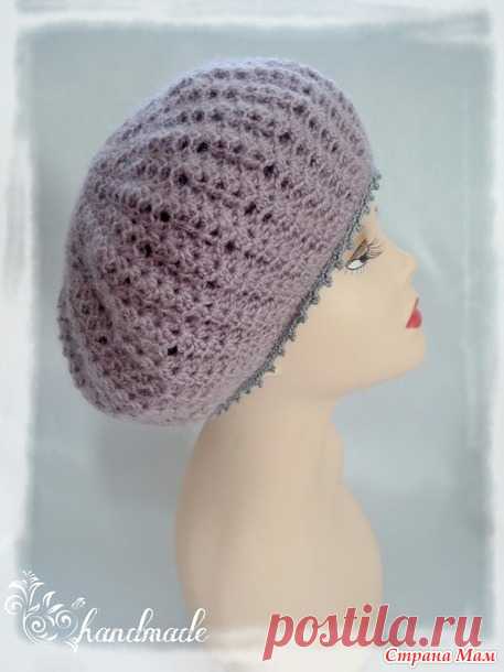 Берет Веер по МК Юлии Кирьяновой