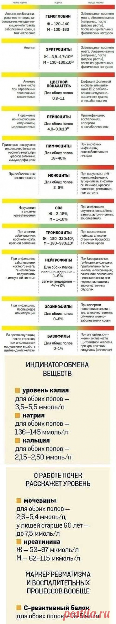 Анализ крови - это важно!