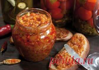 Баклажанная икра. Пальчики оближешь! От такой икры трудно оторваться!