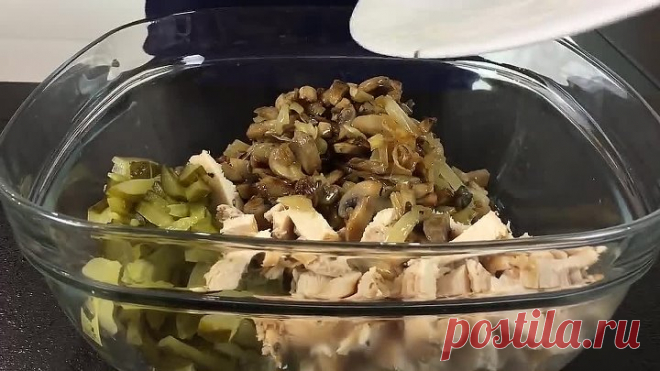 Один из Лучших Салатов с Куриной Грудкой!