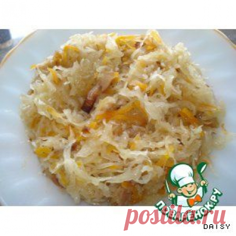 Солянка из квашеной капусты (не суп) - кулинарный рецепт