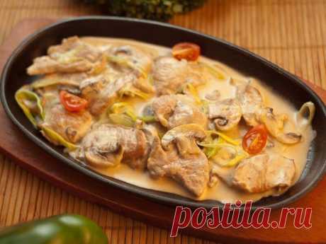 СВИНИНА С ОВОЩАМИ, ТУШЕНАЯ В СЛИВКАХ | Самые вкусные кулинарные рецепты