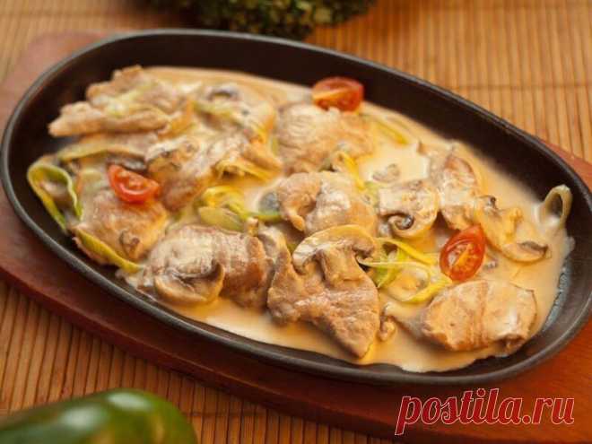 СВИНИНА С ОВОЩАМИ, ТУШЕНАЯ В СЛИВКАХ | Самые вкусные кулинарные рецепты