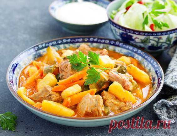 Азу из индейки с картошкой - рецепт приготовления с фото от Maggi.ru