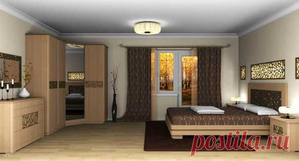 Интерьеры спальных комнат | 131 фотография