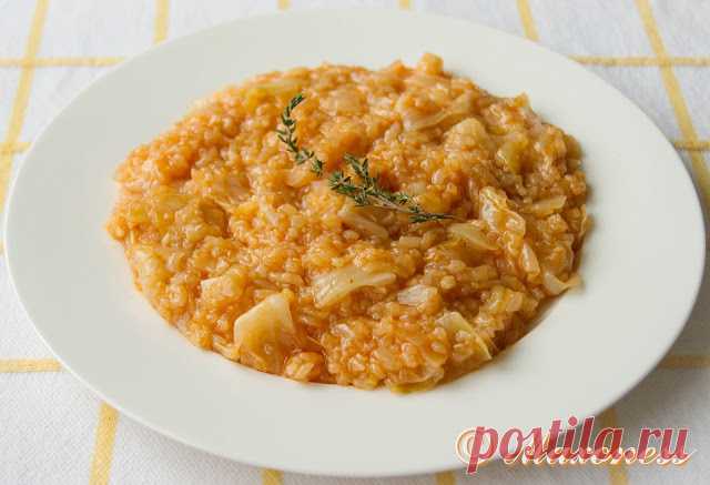 Капуста с рисом