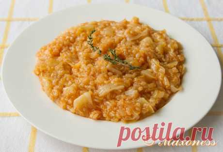 Капуста с рисом