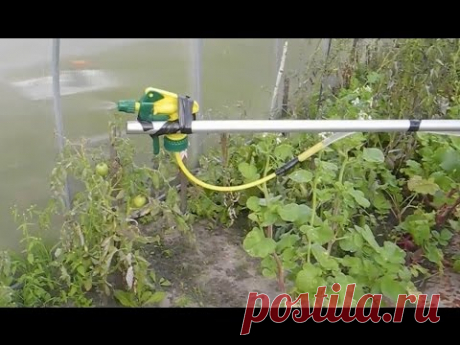 Простой,мощный и халявный распылитель для огорода 2
