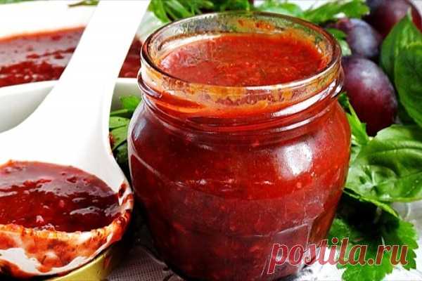 Аджика из сливы на зиму