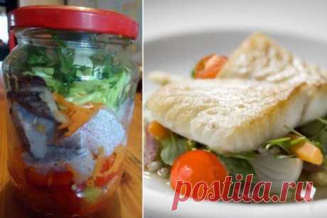 Рыбка в банке - обалденная вкуснятина.