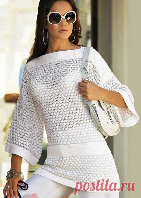 Интересная модель туники. Чешуйки, соты или буфы спицами в 2х цветах: чистый белый и меланж - белый с серым! Схему узора (на Осинке) и пояснения, как вязать снятые петли с накидами. Для примера схема трехцветного узора "Буфы"
https://SSMaker.ru/080d5171/ https://SSMaker.ru/42cdef0e/
https://SSMaker.ru/e9b66454/ https://SSMaker.ru/2cb766b7/
https://SSMaker.ru/eb5098d5/