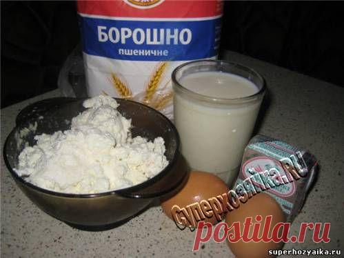 Рецепт быстрого дрожжевого теста. Рецепт ватрушек с творогом. Рецепт сдобных плюшек - Суперхозяйка.ру