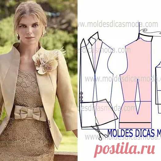 http://moldesdicasmoda.com/molde-de-casaco-perola-30/
#moldes #moda #modafeminina #fashionstyle #fashionistas #styles #patternmaking #patrones #costura #corteecostura #channel #perola #casamento #dior #diy #handmade