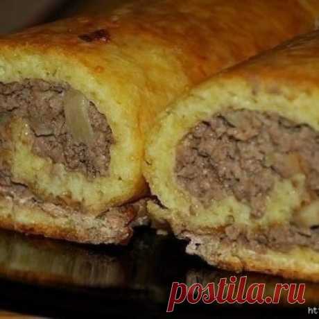 СЫРНО-МЯСНОЙ ЗАКУСОЧНЫЙ РУЛЕТ.