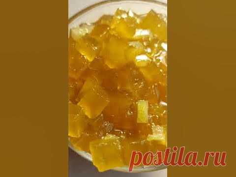 Янтарное варенье из тыквы