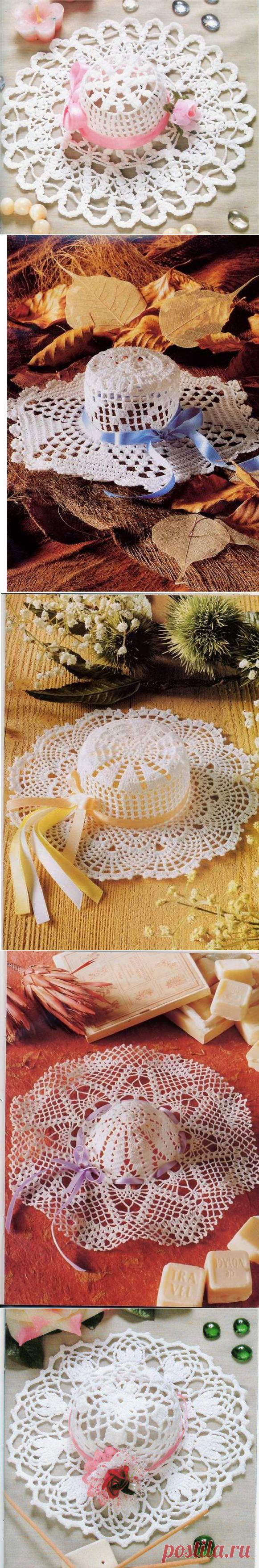 Вязание. Ажурные шляпки (11 схем) | ЖЕНСКИЙ МИР