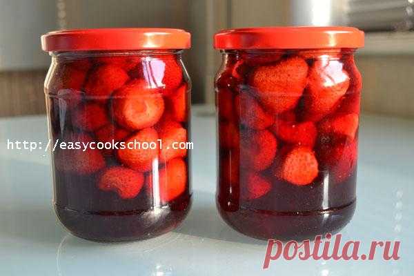 Клубничное варенье без варки ягод: рецепт с фото | Легкие рецепты