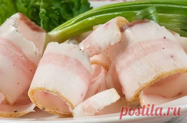 Сало в народной медицине.