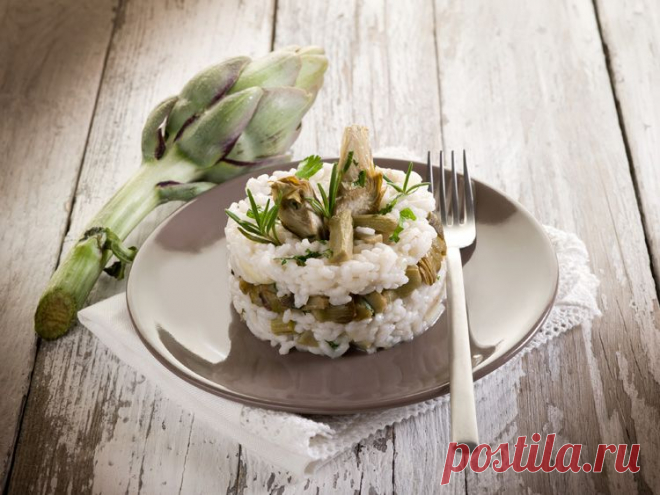 Популярно во всем мире! Ризотто с артишоками — Вкусные рецепты