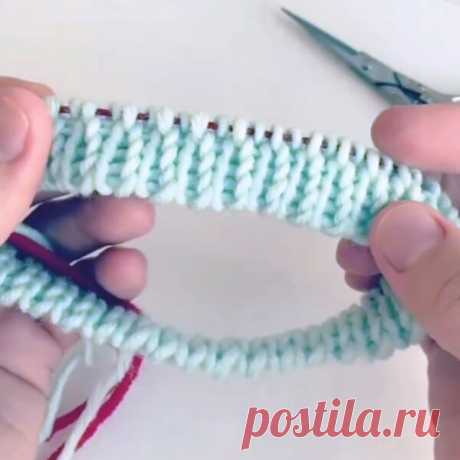 Фабричный край резинки- аккуратный и эластичный! | Петелька | Яндекс Дзен