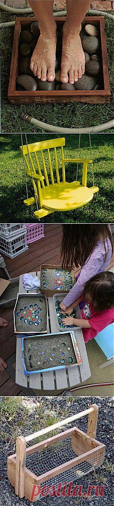 20 оригинальных, простых и дешёвых идей для дачи.