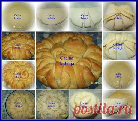 Cacina kuhinja: Posna mašnica pogača