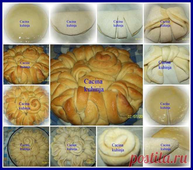 Cacina kuhinja: Posna mašnica pogača